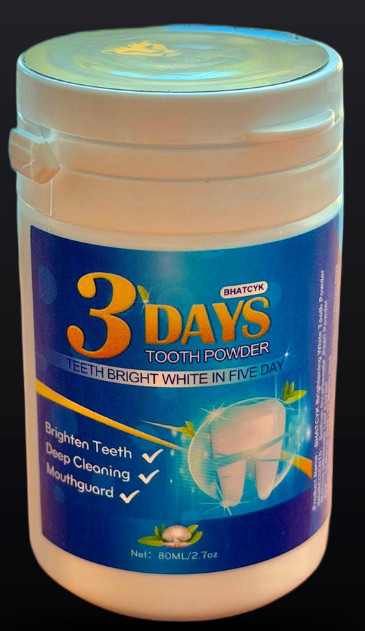 Inkosi Glow Whitening Powder Visibly Whiter Teeth in 3-5 Days